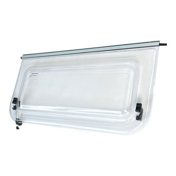 Szyba pojedyncza okna nadkuchennego - bezbarwna 700x300