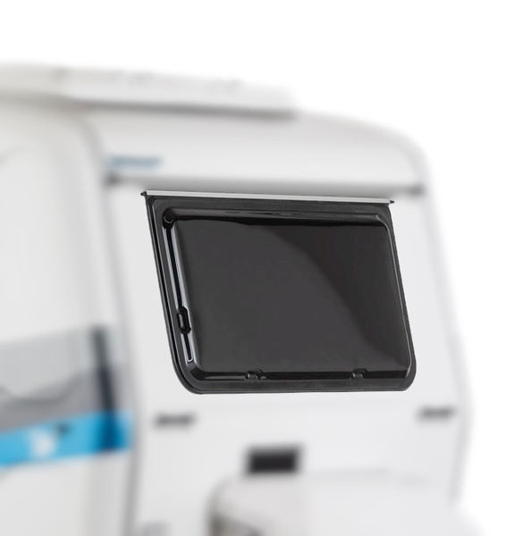 Okno otwierane pojedyncze grafitowe 1200 x 540 z zawiasą do Niewiadów N126 e/d