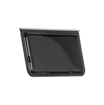 Okno otwierane pojedyncze grafitowe 1200 x 540 z zawiasą do Niewiadów N126 e/d 